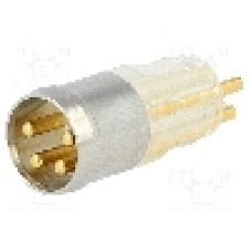 Conector M8, 4 pini, clasa etanseitate {{Clasa etanşeitate}}, CONEC - SAL-8-ESTM4-L