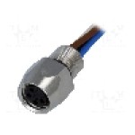 Conector M8, 4 pini, clasa etanseitate {{Clasa etanşeitate}}, HARTING - 21023576405