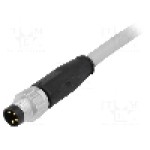 Conector M8, 4 pini, clasa etanseitate {{Clasa etanşeitate}}, HARTING - 21348000481020