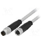 Conector M8, 4 pini, clasa etanseitate {{Clasa etanşeitate}}, HARTING - 21348081481075