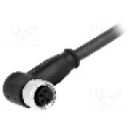 Conector M8, 4 pini, clasa etanseitate {{Clasa etanşeitate}}, HARTING - 21348300489005
