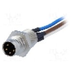 Conector M8, 4 pini, clasa etanseitate {{Clasa etanşeitate}}, LUMBERG AUTOMATION - 11673 RSMF4/0.5M