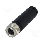 Conector M8, 4 pini, clasa etanseitate {{Clasa etanşeitate}}, LUMBERG AUTOMATION - 28047 RKMCK 4