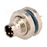 Conector M8, 4 pini, clasa etanseitate {{Clasa etanşeitate}}, LUMBERG AUTOMATION - 48962 RSMHL 4/S 5,5
