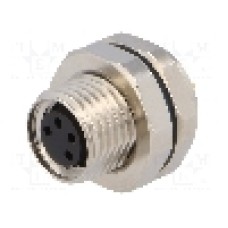 Conector M8, 4 pini, clasa etanseitate {{Clasa etanşeitate}}, LUMBERG AUTOMATION - 48978 RKMHL 4/S 5,5
