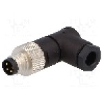 Conector M8, 4 pini, clasa etanseitate {{Clasa etanşeitate}}, LUMBERG AUTOMATION - 69545 RSMCW 4
