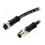 Conector M8, 4 pini, clasa etanseitate {{Clasa etanşeitate}}, MOLEX - 120087-8711