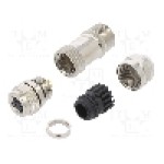 Conector M8, 4 pini, clasa etanseitate IP65, IP67, DEGSON ELECTRONICS - PASH-M8A-04P-FF-SL7001-00A(H)