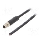 Conector M8, 4 pini, clasa etanseitate IP65, IP67, DEGSON ELECTRONICS - PM-M8A-04P-MM-SL7A01-00A(H)