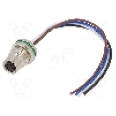 Conector M8, 4 pini, clasa etanseitate IP65, IP67, DEGSON ELECTRONICS - SD-M8A-04P-FF-SF7A10-00A(H) Conector M8, 4 pini, clasa etanseitate IP65, IP67, DEGSON ELECTRONICS - SD-M8A-04P-FF-SF7A10-00A(H)