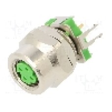 Conector M8, 4 pini, clasa etanseitate IP65, IP67, HARTING - 21420000014 Conector M8, 4 pini, clasa etanseitate IP65, IP67, HARTING - 21420000014