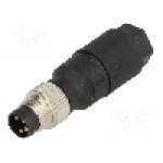 Conector M8, 4 pini, clasa etanseitate IP65, IP67, LAPP - 22260043