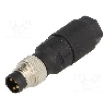 Conector M8, 4 pini, clasa etanseitate IP65, IP67, LAPP - 22260043