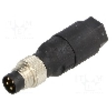 Conector M8, 4 pini, clasa etanseitate IP65, IP67, LAPP - 22260044