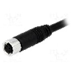 Conector M8, 4 pini, clasa etanseitate IP67, AMPHENOL - 8-04AFFM-SL7A01