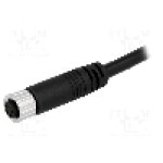 Conector M8, 4 pini, clasa etanseitate IP67, AMPHENOL - 8-04AFFM-SL7A05