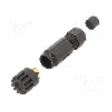 Conector M8, 4 pini, clasa etanseitate IP67, AMPHENOL - 8P-04BFFB-SL7001