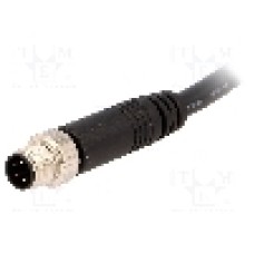 Conector M8, 4 pini, clasa etanseitate IP67, AMPHENOL - LTW8-04AMMM-SL7A01