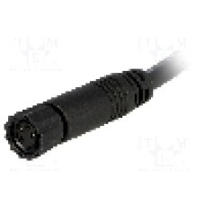 Conector M8, 4 pini, clasa etanseitate IP67, AMPHENOL - LTW8P-04AFFM-SL7A01