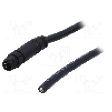Conector M8, 4 pini, clasa etanseitate IP67, AMPHENOL - LTW8P-04AMMM-SL7A01