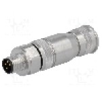 Conector M8, 4 pini, clasa etanseitate IP67, HARTING - 21023691401 Conector M8, 4 pini, clasa etanseitate IP67, HARTING - 21023691401