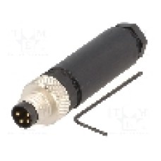 Conector M8, 4 pini, clasa etanseitate IP67, IFM ELECTRONIC - SSTGF040MSSFKPG