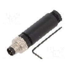 Conector M8, 4 pini, clasa etanseitate IP67, LAPP - 22260121