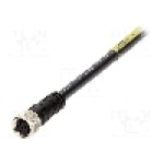 Conector M8, 4 pini, clasa etanseitate IP67, MOLEX - 120027-0129