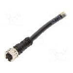 Conector M8, 4 pini, clasa etanseitate IP67, MOLEX - 120027-0131