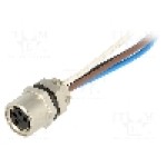 Conector M8, 4 pini, clasa etanseitate IP67, MOLEX - 120031-0049