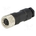 Conector M8, 4 pini, clasa etanseitate IP67, MOLEX - 120091-0007