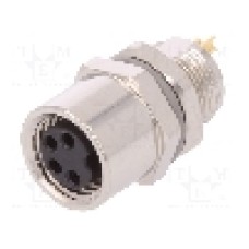 Conector M8, 4 pini, clasa etanseitate IP67, TE Connectivity - T4033014041-000