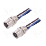 Conector M8, 4 pini, clasa etanseitate IP67, TE Connectivity - T4073014041-001