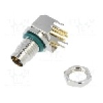 Conector M8, 4 pini, clasa etanseitate IP68, AMPHENOL - M8AS-04PMMR-SF8001