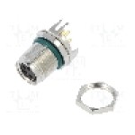 Conector M8, 4 pini, clasa etanseitate IP68, AMPHENOL - M8S-04PFFP-SF8001