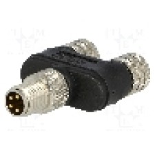 Conector M8, 4 pini, clasa etanseitate IP68, MOLEX - 120089-5003