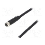 Conector M8, 5 pini, clasa etanseitate IP65, IP67, DEGSON ELECTRONICS - PM-M8B-05P-FF-SL7A01-00A(H)