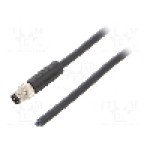 Conector M8, 5 pini, clasa etanseitate IP65, IP67, DEGSON ELECTRONICS - PM-M8B-05P-MM-SL7A01-00A(H)