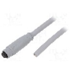 Conector M8, 5 pini, clasa etanseitate IP67, CONEC - 42-11110