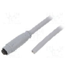 Conector M8, 5 pini, clasa etanseitate IP67, CONEC - 42-11110