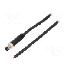 Conector M8, 6 pini, clasa etanseitate IP67, AMPHENOL - 8A-06AMMM-SL7A01