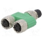 Conector M8, {{Numarul de pini}} pini, clasa etanseitate {{Clasa etanşeitate}}, {{Producator}} - 1696183 Conector M8, {{Numarul de pini}} pini, clasa etanseitate {{Clasa etanşeitate}}, {{Producator}} - 1696183