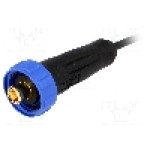 Conector SMB, {{Subtip conector}}, {{Numarul de pini}} pini, BULGIN - PX0416/1M00