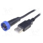 Conector {{Tip conector}}, {{Subtip conector}}, {{Numarul de pini}} pini, BULGIN - PX0441/2M00