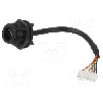 Conector USB AB mini, {{Subtip conector}}, 6 pini, BULGIN - PX0457