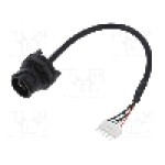 Conector USB B micro, {{Subtip conector}}, 4 pini, BULGIN - PXP4043/B