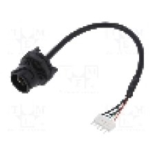 Conector USB B micro, {{Subtip conector}}, 4 pini, BULGIN - PXP4043/B