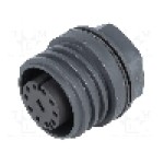 Conector circular, mama, 10 pini, BULGIN - EXP-0931/10/S