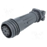 Conector circular, mama, 10 pini, BULGIN - EXP-A921/10/S