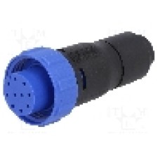 Conector circular, mama, 10 pini, BULGIN - PX0410/10S/6065